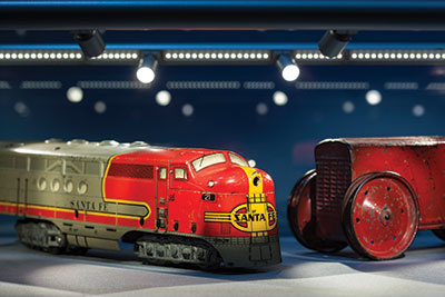 metroled illuminating trains